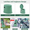 COSTWAY Přenosná kempingová toaleta, přenosná toaleta na Náhled obrázku produktu 7