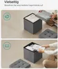 SONGMICS taburet 30×30 cm, úložný box, sivý Náhľad obrázku produktu 20