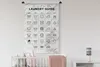 MuchoWow® Wandteppich Wandbehang Wäschesymbole - Produktbild-Vorschau 2
