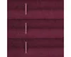 A close-up view of a burgundy pleated blind, showing the texture and stitching detail. Produktbild-Vorschau