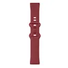 Strap-it Fitbit Versa 4 Silikon Armband Classic (Weinrot) - Produktbild-Vorschau 5