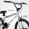 24 Zoll BMX Freestyle Fahrrad Doppelte Handbremsen Trick Produktbild-Vorschau 6