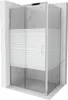 Mexen Apia ausziehbare Duschabtrennung 120 x 90 cm, Produktbild-Vorschau 1