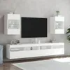 Pensile TV con luci LED bianco 40x30x60,5 cm Anteprima dell’immagine prodotto 5