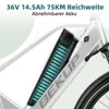 E-Bike Cityrad V2 26 Zoll Cityrad, 522 Wh Akku, 45 Nm, Produktbild-Vorschau 3