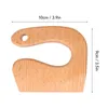 Bezpečný dřevěný nůž na zeleninu pro děti, montessori Náhled obrázku produktu 8