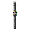 A smartwatch with a black band is shown against a white background. Náhled obrázku produktu