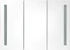 vidaXL LED-Spiegelschrank fürs Bad 89x14x62 cm Glänzend Produktbild-Vorschau 3