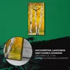 Leinwand Wanduhr Wandkunst Uhr Geräuschlos Kunstdruck 30x60 Produktbild-Vorschau 5