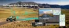 A dashcam system displayed with a jeep in a scenic outdoor environment, along with a laptop and smartphone showing the dashcam interface and map integration. Produktbild-Vorschau