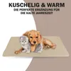 Haustiermatte - weiche warme Haustierdecken  100 perfekt Produktbild-Vorschau 4