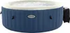 An inflatable hot tub filled with water and bubbles, with a control unit attached to the side. Produktbild-Vorschau
