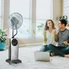 HOMCOM Nebel Ventilator mit Sprühnebel Standventilator mit Produktbild-Vorschau 2
