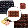 GKA Silikon Schokoladenform Pralinenform mit 24 Formen Herz Produktbild-Vorschau 3