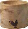 Räder Eierbecher Set rund Hahn (Akazie & Porzellan) Podgląd zdjęcia produktu 1