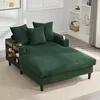 Salottino multifunzionale in velluto a coste con chaise Anteprima dell’immagine prodotto 11