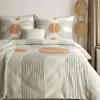 EUROFIRANY | Bettgarnitur - n - beige orange - 160 x 200 cm Produktbild-Vorschau 2
