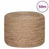 vidaXL Corde de jute 50 m de long 8 mm d'épaisseur Voir les images du produit 1