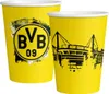 Amscan 9908527 - BVB Dortmund - Pappbecher (6 Stück, 500ml) Produktbild-Vorschau 2