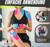 Mobiclinic, Kinesiotape, Mobitape, 2 stuks tape, 5 cm x 5 Productafbeelding-voorbeeld 4
