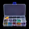 100Pcs 2A-35A Assortiment Mini Blade Fuse Set Kit pour Voir les images du produit 7