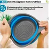 HI NATURE™ Faltbarer Seiher Sieb Set, 2-teilig, Silikon Produktbild-Vorschau 12