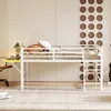 Merax Kinderbetten Halbhohes Bett 140x200cm mit Seite Produktbild-Vorschau 2