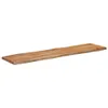 vidaXL Piano da tavolo 160x40x2,5cm rettangolare in legno Anteprima dell’immagine prodotto 1