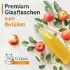 12x Glasflasche 750ml Flaschen zum Befüllen Einmachgläser Produktbild-Vorschau 3