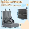 Jayseuw Sitzerhöhung Stuhl Essstuhl Baby Hochstuhl Produktbild-Vorschau 2