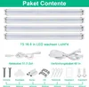 4x T5 LED Pflanzenlampe Vollspektrum Pflanzenlicht Produktbild-Vorschau 2