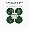 Pi-nuts - Tahini Sesampaste 100 % – 250g -  aus geröstetem Produktbild-Vorschau 3