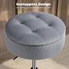 HOMCOM Barhocker, Bistrohocker mit Stauraum, Drehbar Produktbild-Vorschau 7