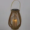 Home deco factory Solar Laterne Tischlampe - Solar - Rattan Produktbild-Vorschau 5