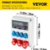 Nástenné rozvádzače VEVOR Rozvádzače 230V/400V Rozvádzače Náhľad obrázku produktu 7