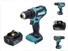 Trapano avvitatore a batteria senza spazzole Makita DDF 485 Anteprima dell’immagine prodotto 1