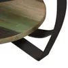 Tavolino con ripiano in legno massiccio antico 65x32 cm Anteprima dell’immagine prodotto 20