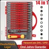 14-in-1-Elektro-VDE-Schraubendreher-Set, isolierter Produktbild-Vorschau 3