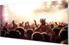 Glasbilder 100x50 Wandkunst Menschen Konzert Produktbild-Vorschau 1