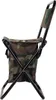 Klappbarer Outdoor-Stuhl Grün/Braun - Ideal für Camping und Produktbild-Vorschau 13