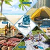 COSTWAY Strandstühle mit Tisch, Campingstühle klappbar mit Produktbild-Vorschau 9