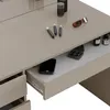 Schminktisch-Set Vicco Sherry Greige 120 cm mit Hocker, Produktbild-Vorschau 6