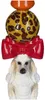 Kerzenhalter Hund - Polyresin - 36 cm Produktbild-Vorschau 1
