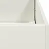 vidaXL Fioriera bianca 280x40x40 cm Acciaio laminato a Anteprima dell’immagine prodotto 6