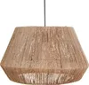 BELIANI Hängelampe Naturfarben aus Jute Boho Stil Modern Produktbild-Vorschau 1