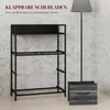 HOMCOM Kommode, Sideboard mit 4 Faltbaren Schubladen aus Produktbild-Vorschau 6