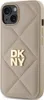 Etui Dkny Quilted Stack Logo Na Iphone 14 - Beżowe Náhled obrázku produktu 2
