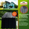 GARDEBRUK® 28x Tôles de bardage 110x46cm 14m² galvanisé Voir les images du produit 2
