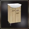 Stamar | Armoire de salle de bains avec lavabo - 50 cm Voir les images du produit 5