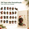 Dackel Adventskalender mit 24 Figuren, Produktbild-Vorschau 7